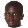 C. Mandiangu, Midfielder for KF Vllaznia