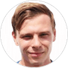 P. Simon, Midfielder for 1. FC Düren