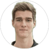 B. Krug, Defender for TSV Schwaben Augsburg