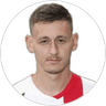 E. Stroo, Attacker for FC Lisse