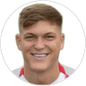 H. Draper, Attacker for Biggleswade Town