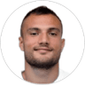 Y. Mollo, Attacker for Olympique d'Alès