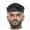 L. D'Cunha, Defender for Hyderabad