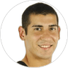 N. Esteche, Attacker for Fernando de la Mora
