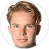 Johan Lars Blomberg, Midfielder for 
    