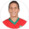 Najat Badri, Midfielder for Morocco