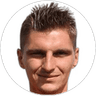 J. Vidović, Defender for Slovan Ljubljana