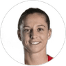 F. Humm, Attacker for Switzerland