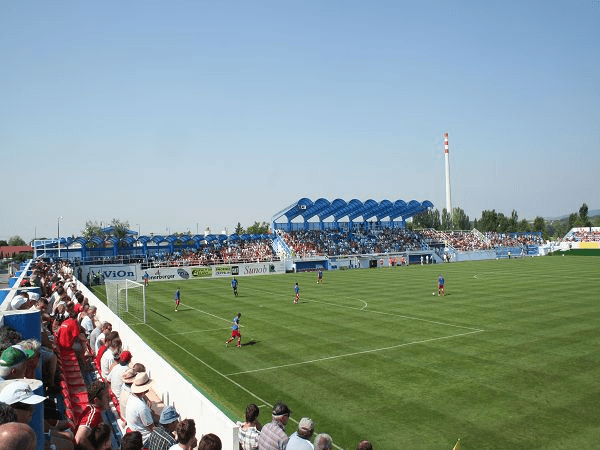 Štadión FC ViOn, home stadium of Komárno