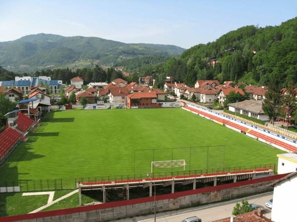 Stadion Ivanjica, home stadium of Javor