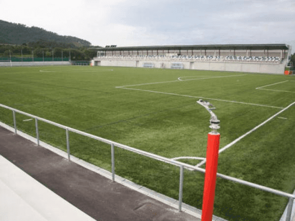 Estadio La Roja, home stadium of Cudillero