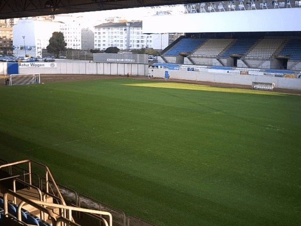 Estadio Román Suárez Puerta, home stadium of Real Avilés CF
