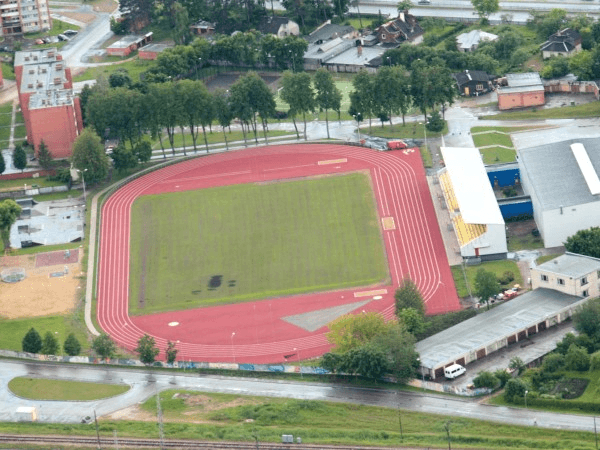 Ogres stadions, home stadium of Ogre