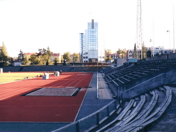 Kouvolan keskusurheilukenttä, home stadium of KJP