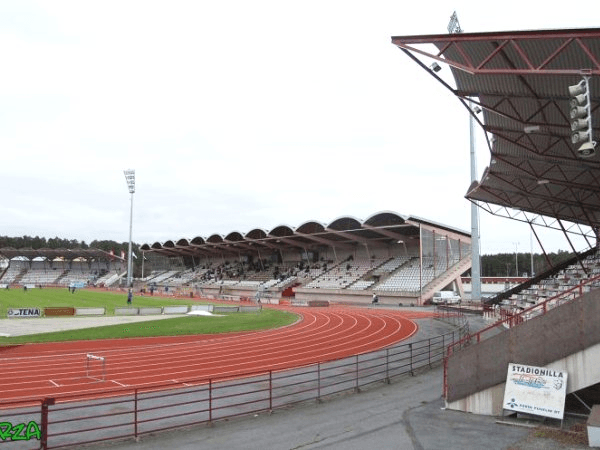 Porin Urheilukeskus TN, home stadium of Jazz