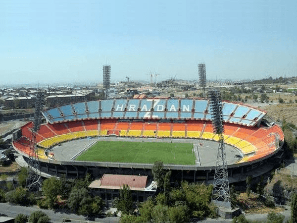 Hrazdan, home stadium of Kilikia