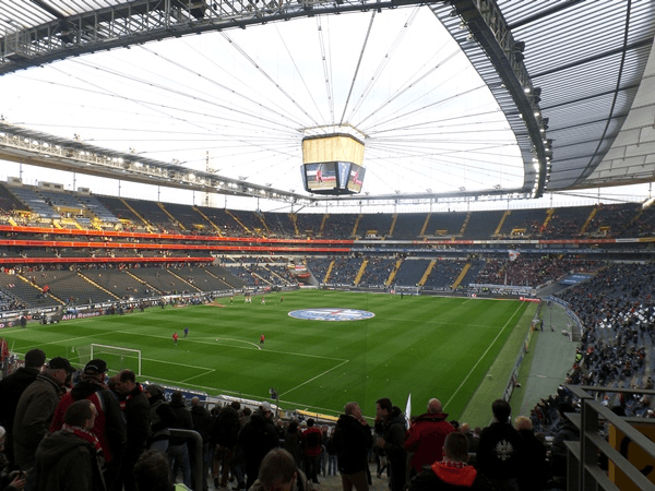 Deutsche Bank Park, home stadium of Eintracht Frankfurt