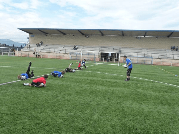 Estadio Sarriena, home stadium of SD Leioa