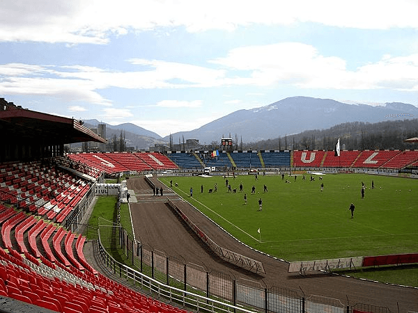 Stadionul Petre Libardi, home stadium of Jiul Petroşani