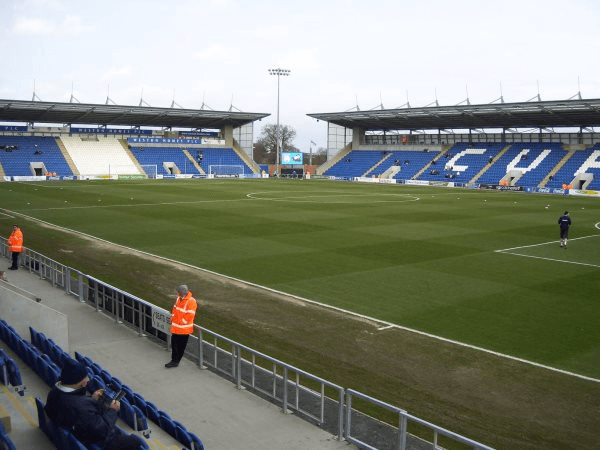 Florence Park, home stadium of Colchester United U21
