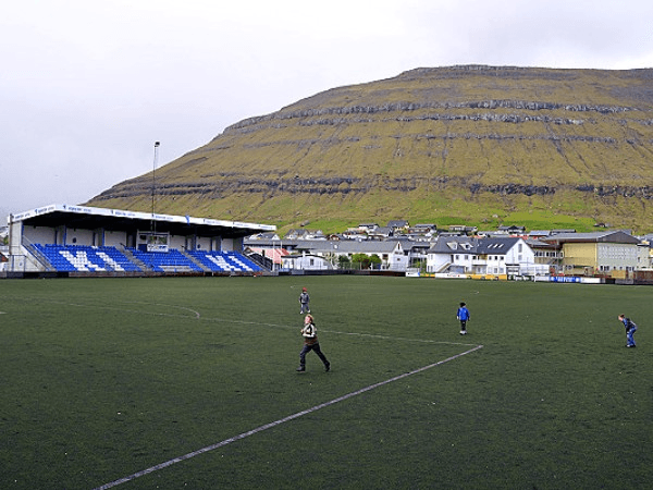 Við Djúpumýrar, home stadium of Klaksvíkar Ítróttarfelag