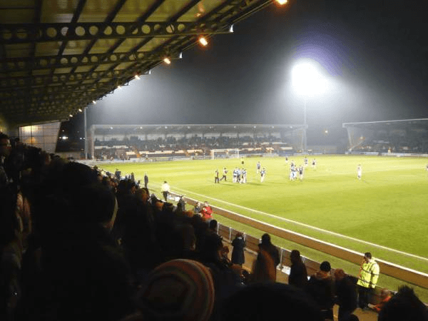 The SMISA Stadium, home stadium of St. Mirren