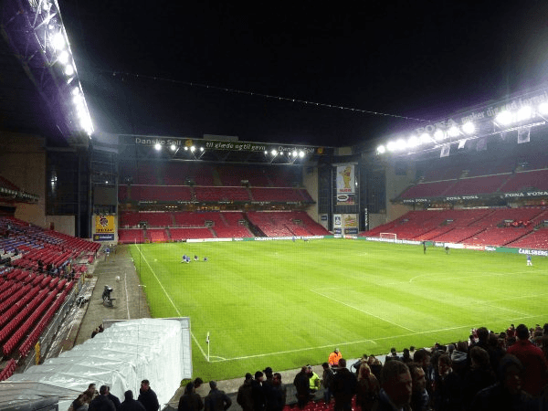 Parken, home stadium of FC København