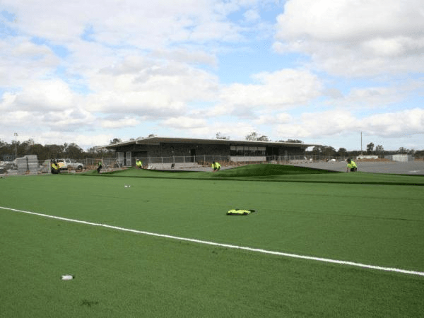 Blacktown Football Park, home stadium of Blacktown Spartans