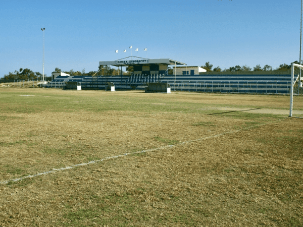 Michalonikeio Stadio Xylofagou, home stadium of Elpida Xylofagou