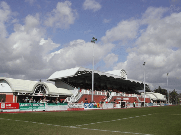 Stebonheath Park, home stadium of Llanelli