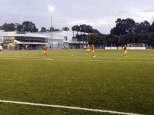 Pettys Reserve, home stadium of Manningham United Blues
