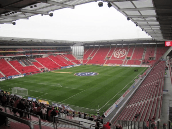 MEWA ARENA, home stadium of 1. FSV Mainz 05