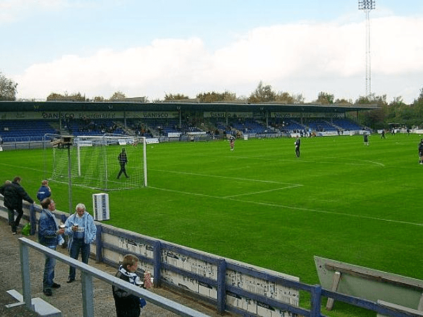 Lollands Bank Park, home stadium of Nykøbing