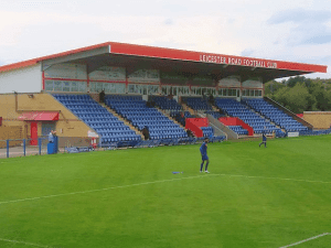 Leicester Road Stadium, home stadium of Hinckley Leicester Road