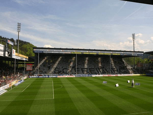 Dreisamstadion, home stadium of SC Freiburg II