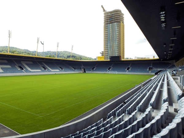 swissporarena, home stadium of Luzern