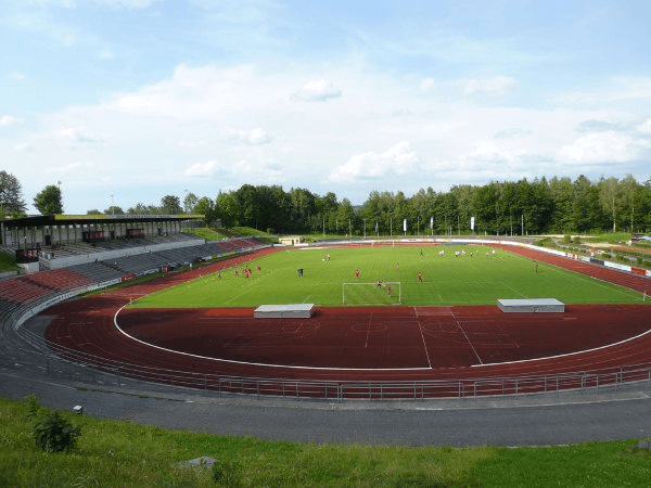 Dreiflüssestadion, home stadium of Passau