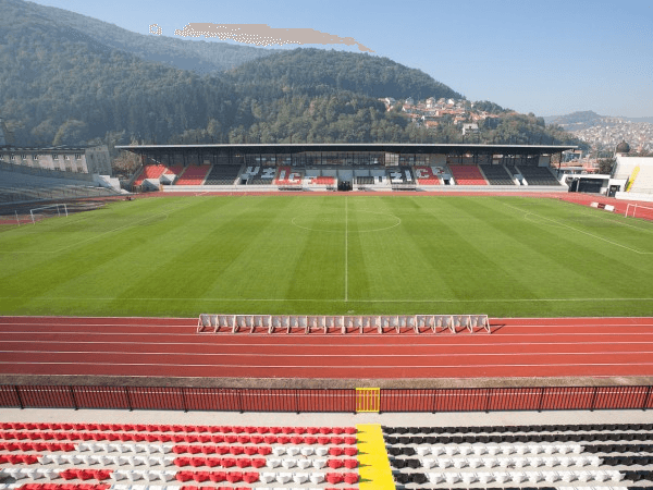 Stadion Radomir Antić, home stadium of GFK Sloboda Užice
