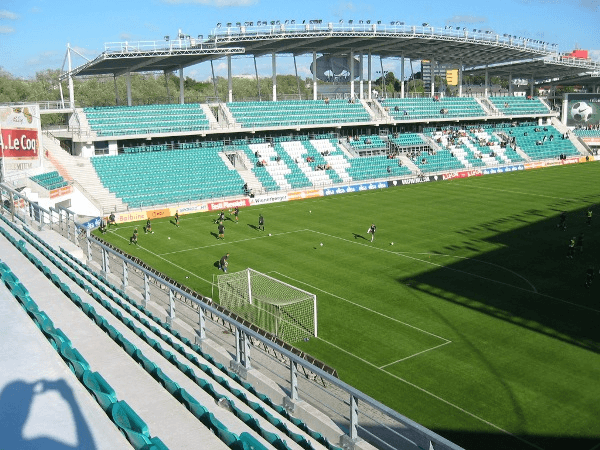 Stadion MOSiR, home stadium of Estonia U19