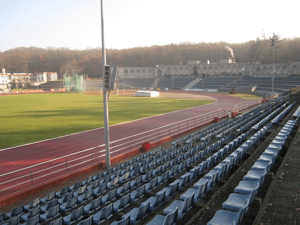 Stadion SOSiR, home stadium of Polonia Słubice
