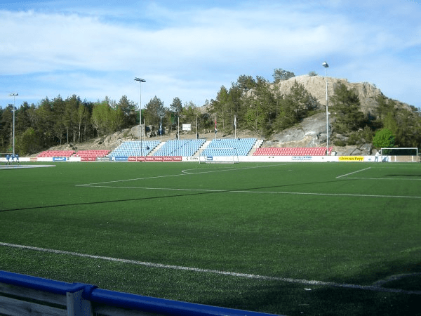 Cemo Arena Flekkerøy, home stadium of Fløy-Flekkerøy