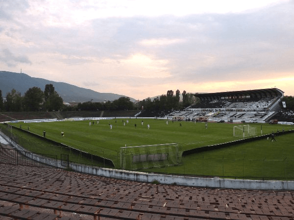 Stadion Aleksandar Shalamanov, home stadium of Slavia Sofia