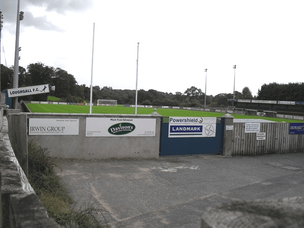 Lakeview Park, home stadium of Loughgall