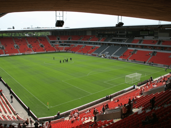 Fortuna Arena, home stadium of Slavia Praha