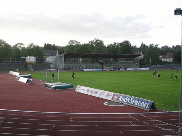 Sportpark Johannisau, home stadium of SG Barockstadt Fulda-Lehnerz