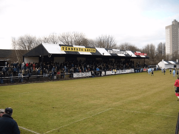Newlandsfield Park, home stadium of Pollok