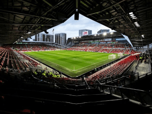 Gtech Community Stadium, home stadium of Brentford