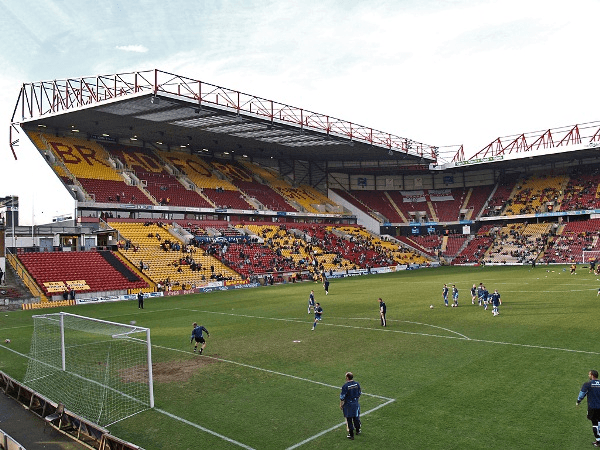 University of Bradford Stadium, home stadium of Bradford City