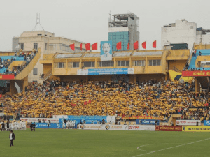 Sân vận động Ninh Bình (Ninh Binh Stadium), home stadium of Phu Dong