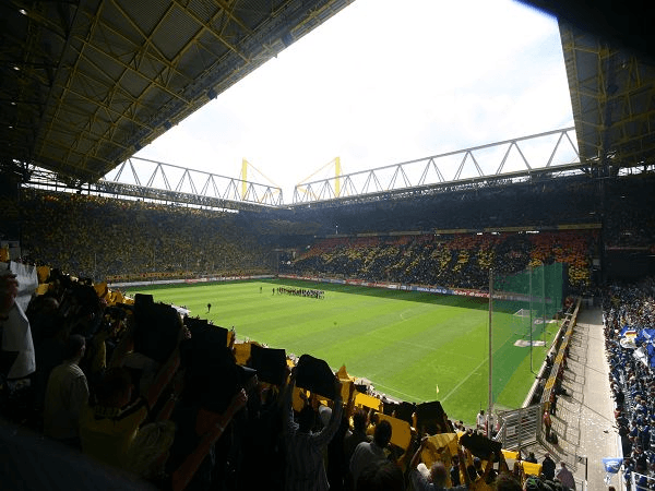 SIGNAL IDUNA PARK, home stadium of Borussia Dortmund